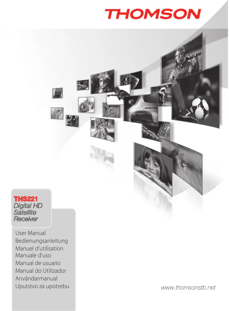 Page 1 of the manual User Manual Thomson THS221