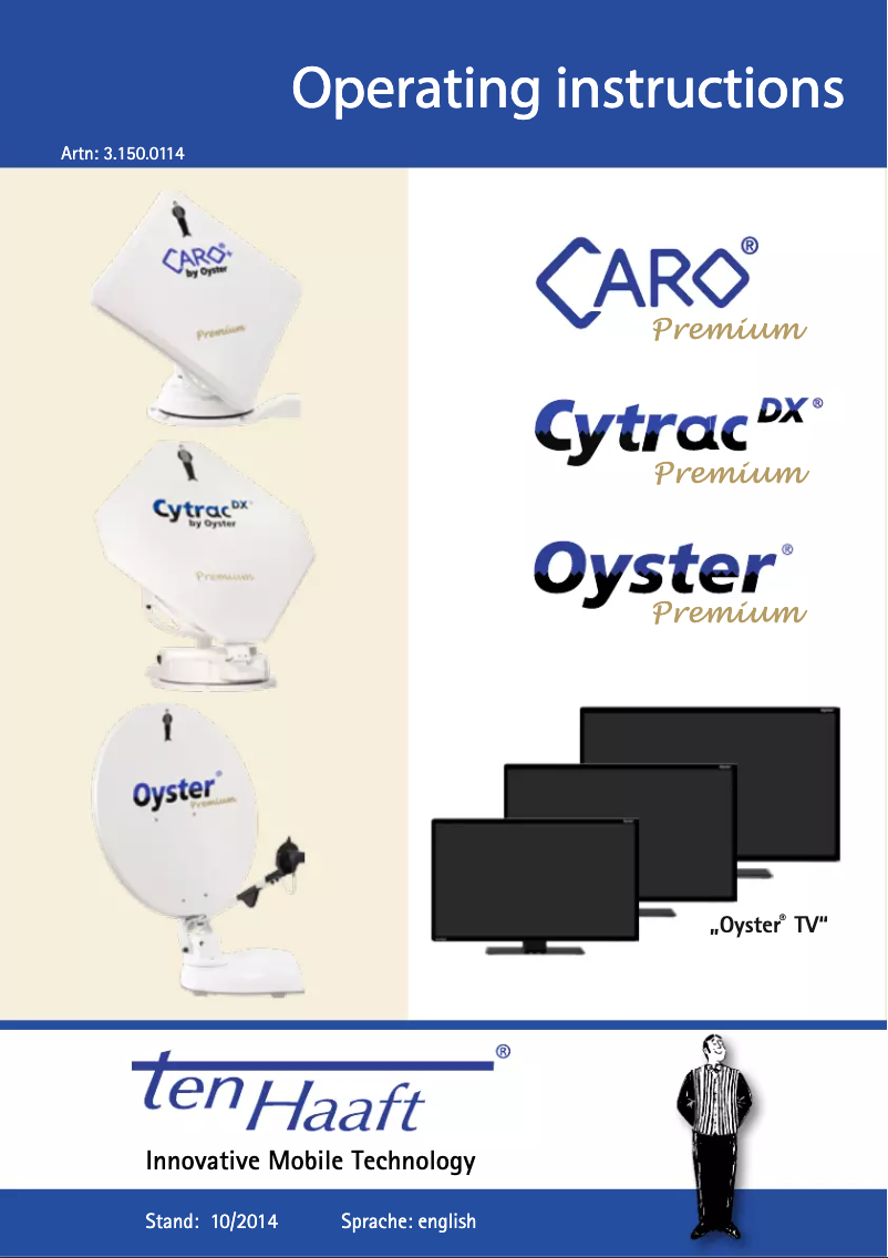 Page 1 of the manual User Manual Oyster Premium