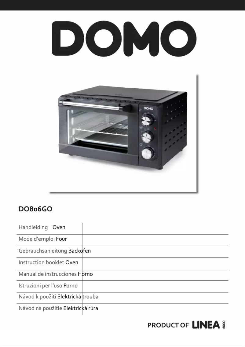 First page image of the manual for DO806GO