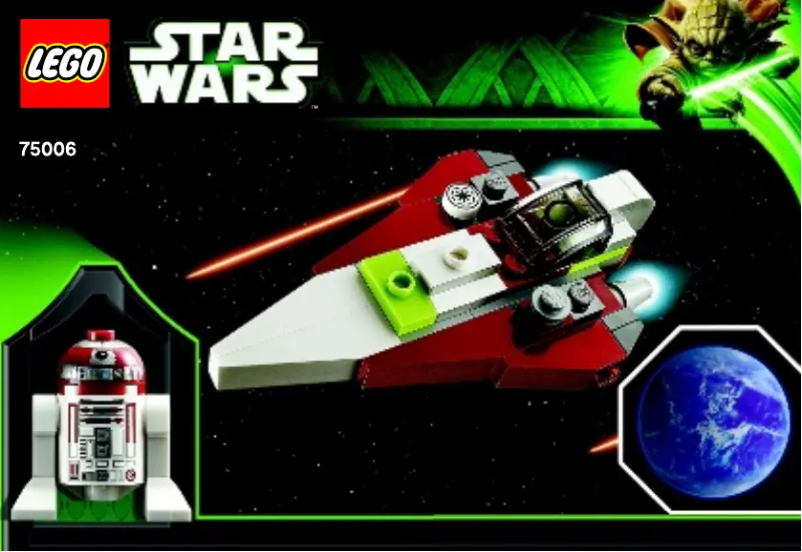 First page image of the manual for Jedi Starfighter (TM) & Kamino (TM)
