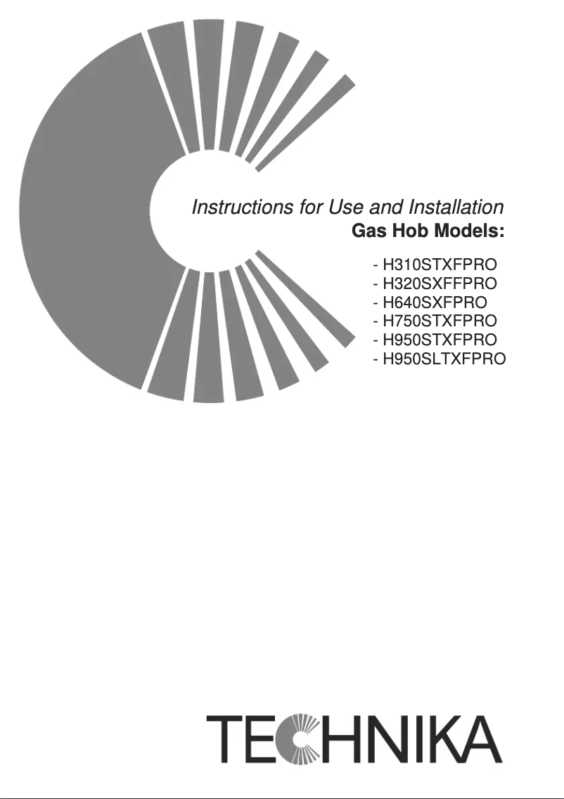Image de la première page du manuel de l'appareil H950STXFPRO