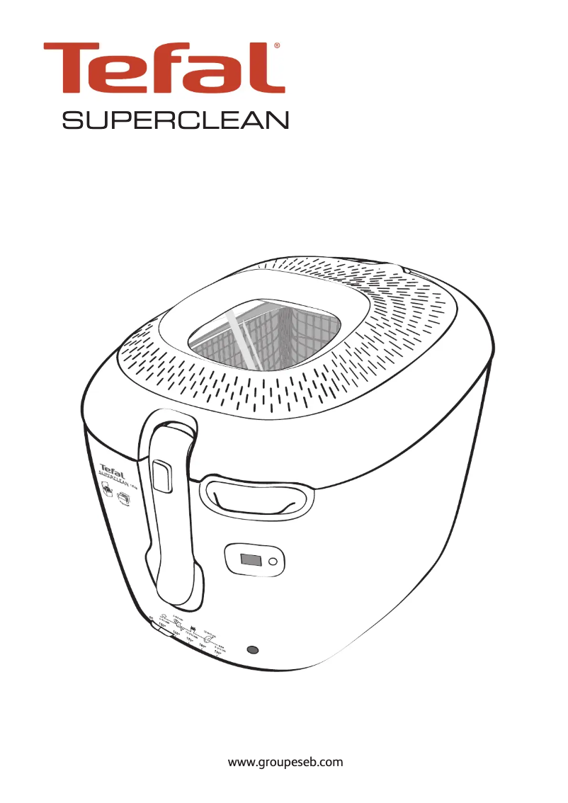 First page image of the manual for FR1000 Superclean