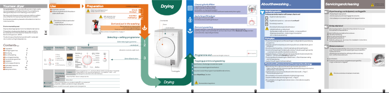 Page 1 of the manual User Manual Bosch WTV74308GB