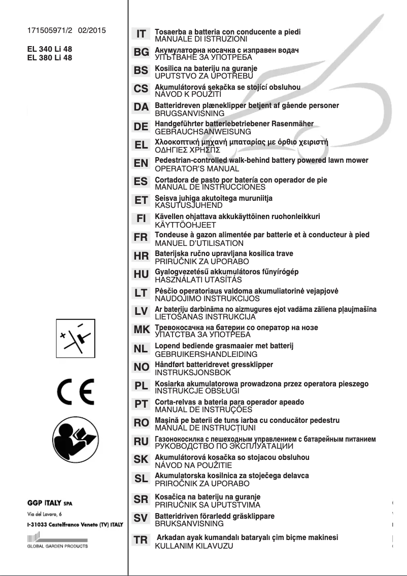 Page 1 de la notice Manuel utilisateur Alpina AL1 34 LI