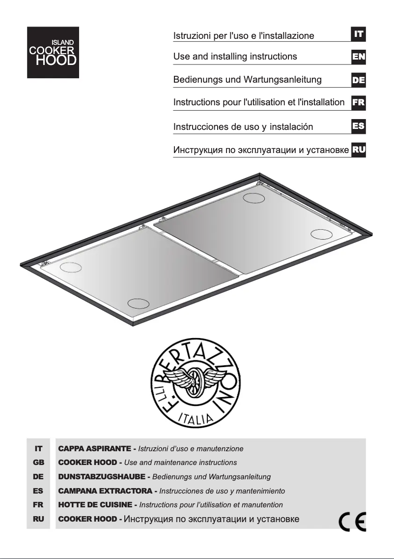 First page image of the manual for KI BI 120 NE A
