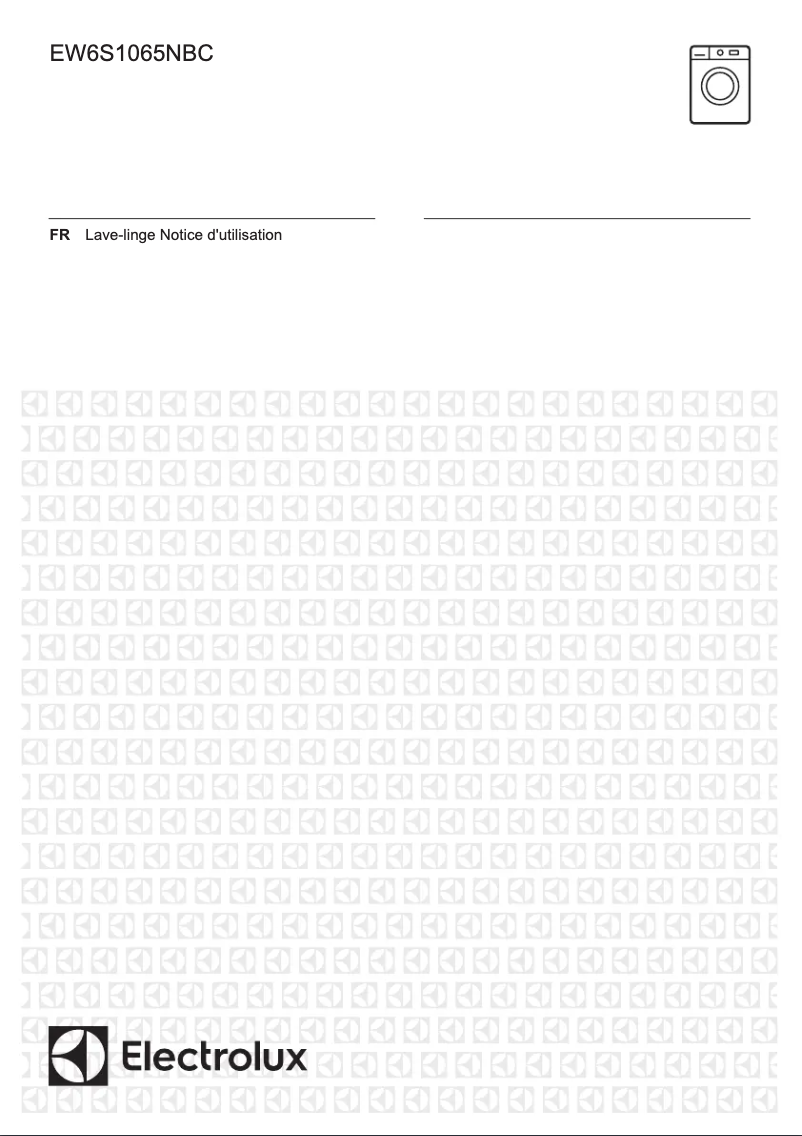 First page image of the manual for EW6S1065NBC