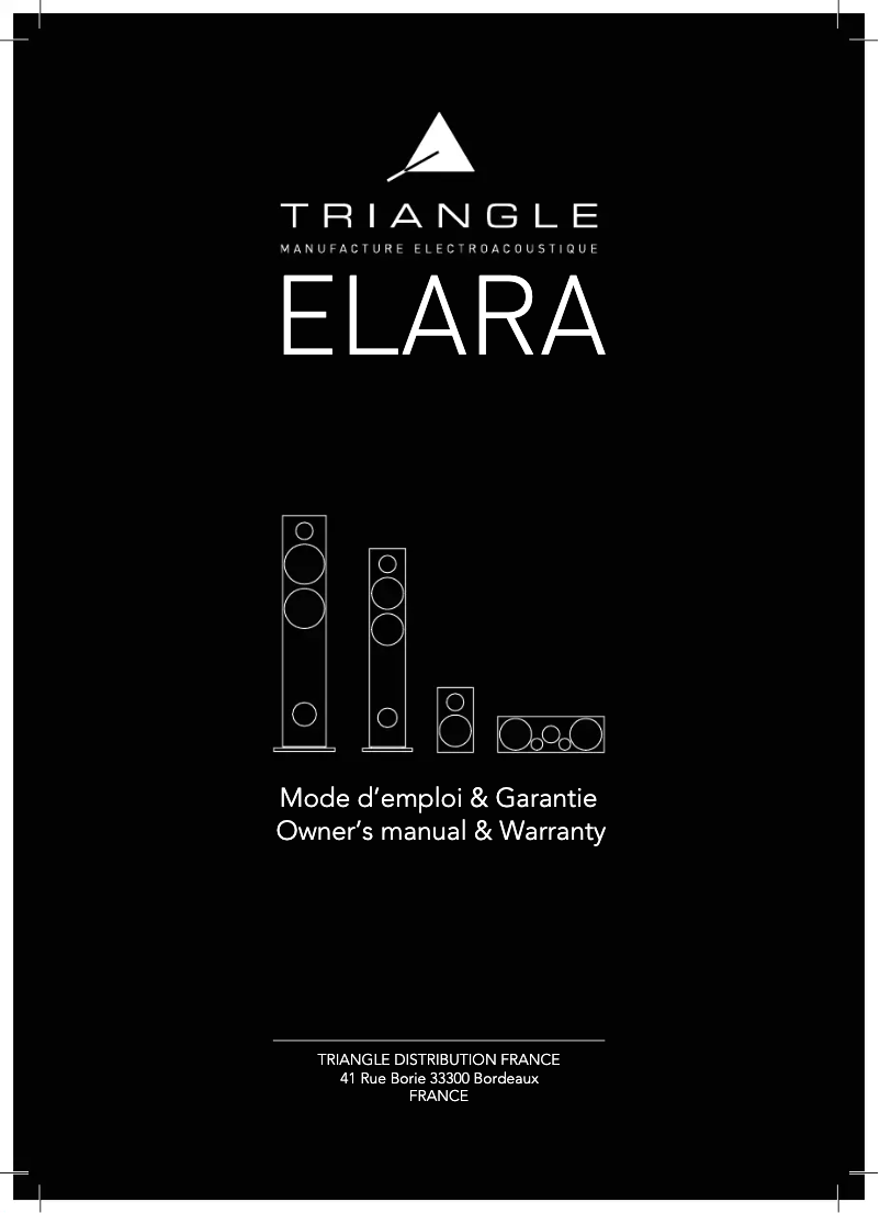 First page image of the manual for Elara LN01
