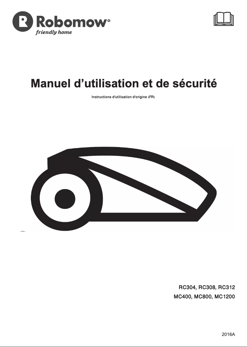First page image of the manual for RC312 Pro S