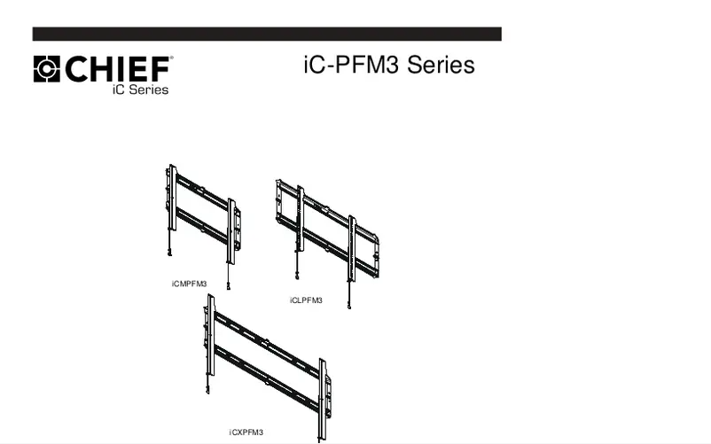 First page image of the manual for iCLPFM3B03