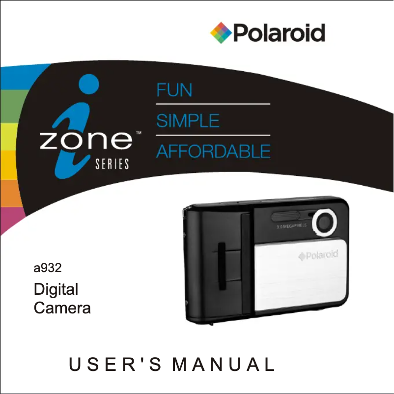 First page image of the manual for a932