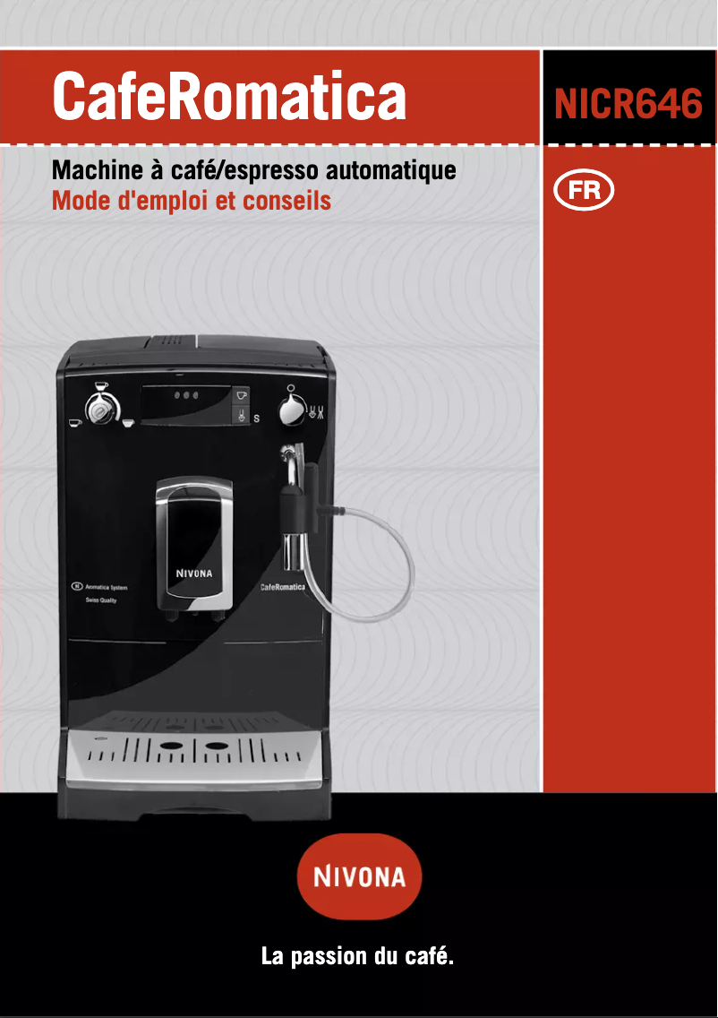 First page image of the manual for CafeRomatica 656