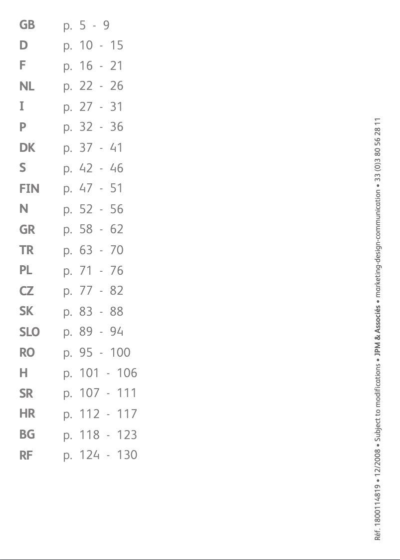 First page image of the manual for Express GV7150E0
