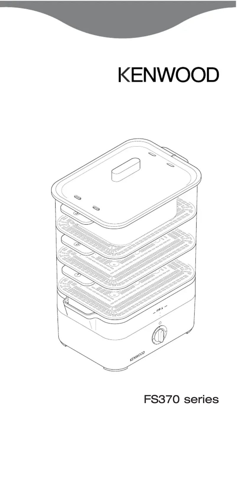 Page 1 of the manual User Manual Kenwood FS370