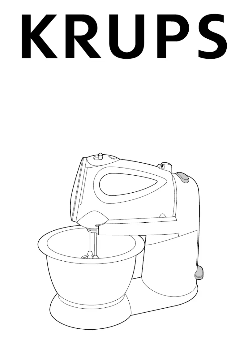 First page image of the manual for 3 Mix 8008