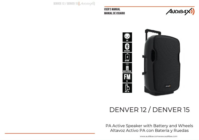 First page image of the manual for Denver 12