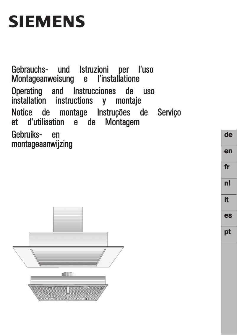 First page image of the manual for LB77564