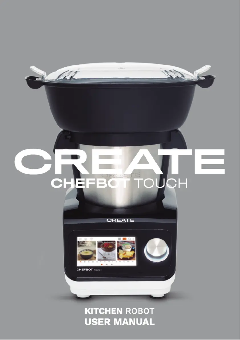 First page image of the manual for Chefbot Touch