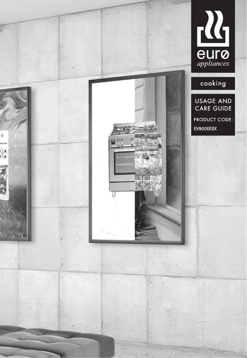 First page image of the manual for EV900EESX