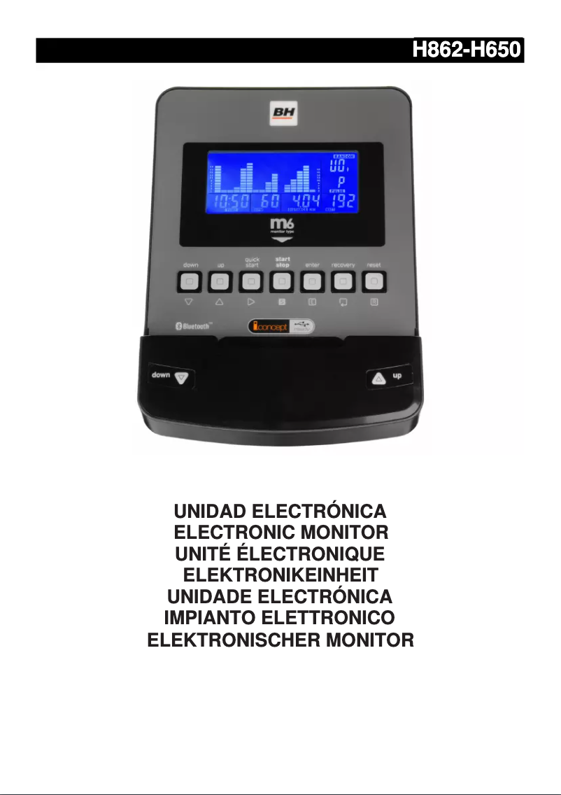 First page image of the manual for H650