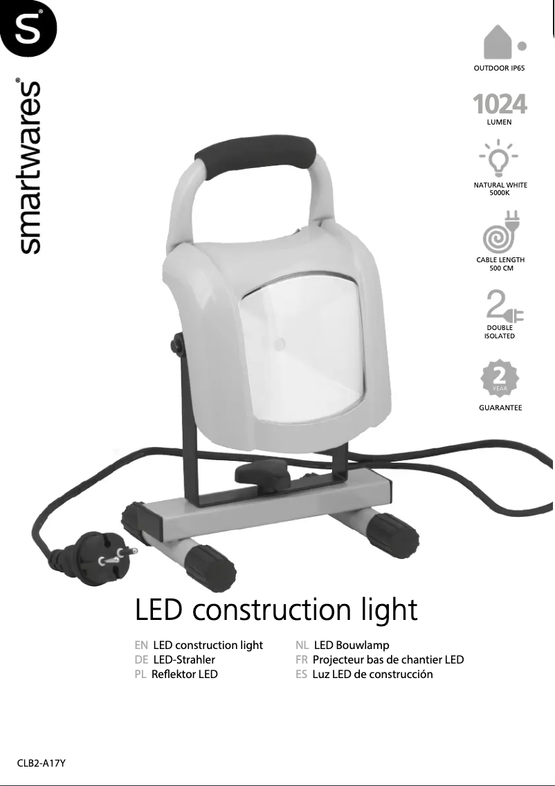 Page 1 of the manual User Manual Smartwares 10.021.03