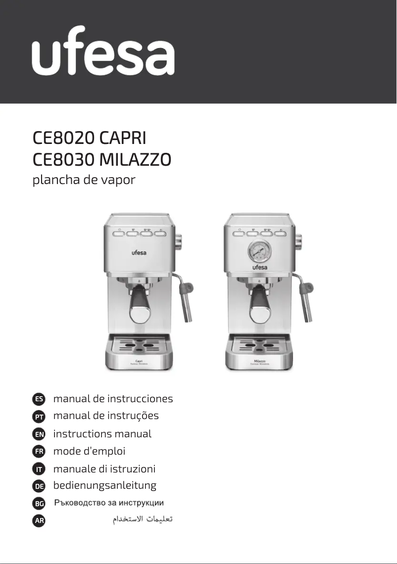 First page image of the manual for Capri