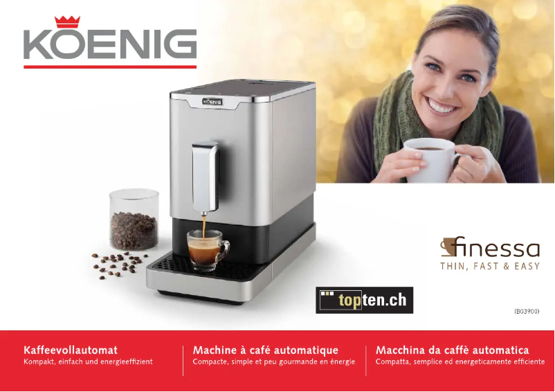 First page image of the manual for Finessa