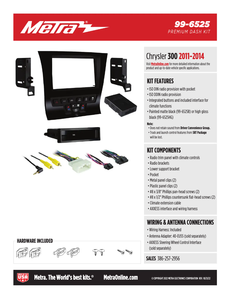 First page image of the manual for 99-6525B