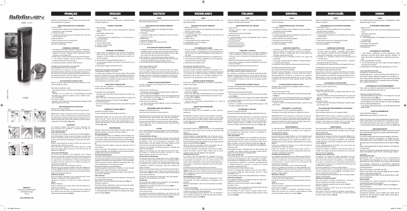 First page image of the manual for Wtech T800E