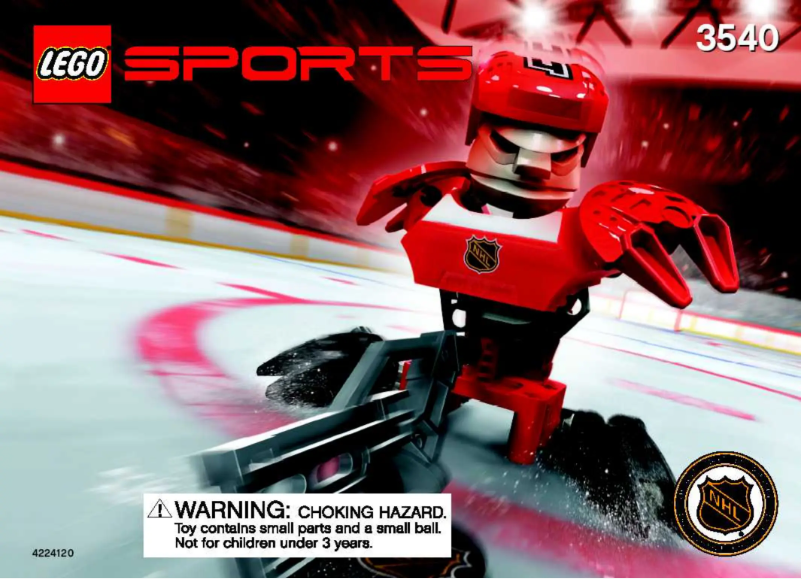 Page 1 of the manual User Manual Lego Sports 3540