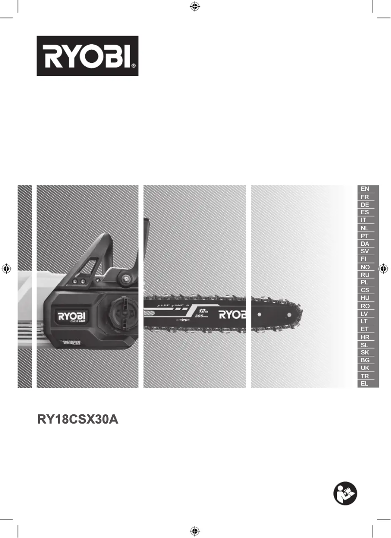 Page 1 of the manual User Manual RYOBI RY18CSX30A