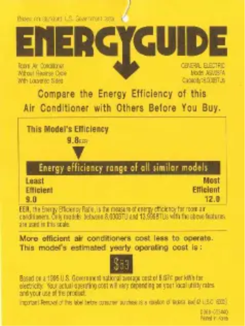 First page image of the manual for ASV08FA