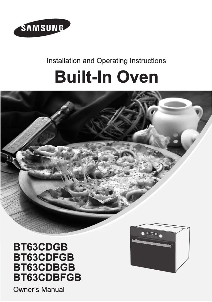 Page 1 of the manual User Manual Samsung BT63CDGB