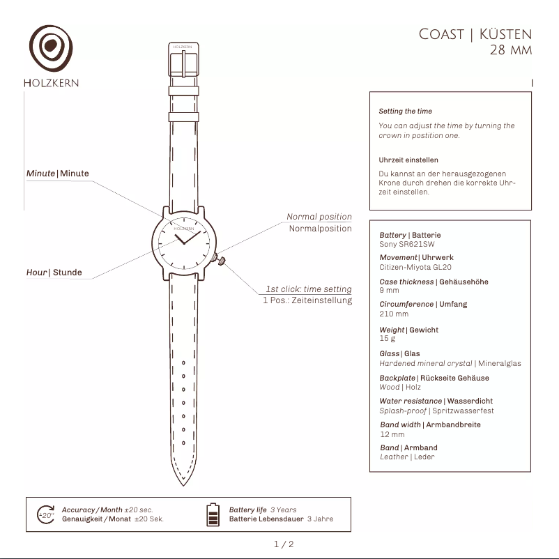 First page image of the manual for Côte d’Azur