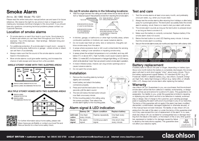 Page 1 of the manual User Manual Deltronic PS-1201