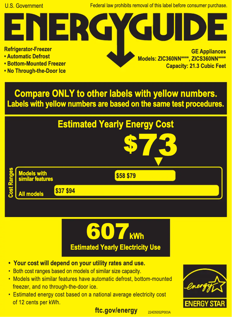 First page image of the manual for ZICS360NVLH