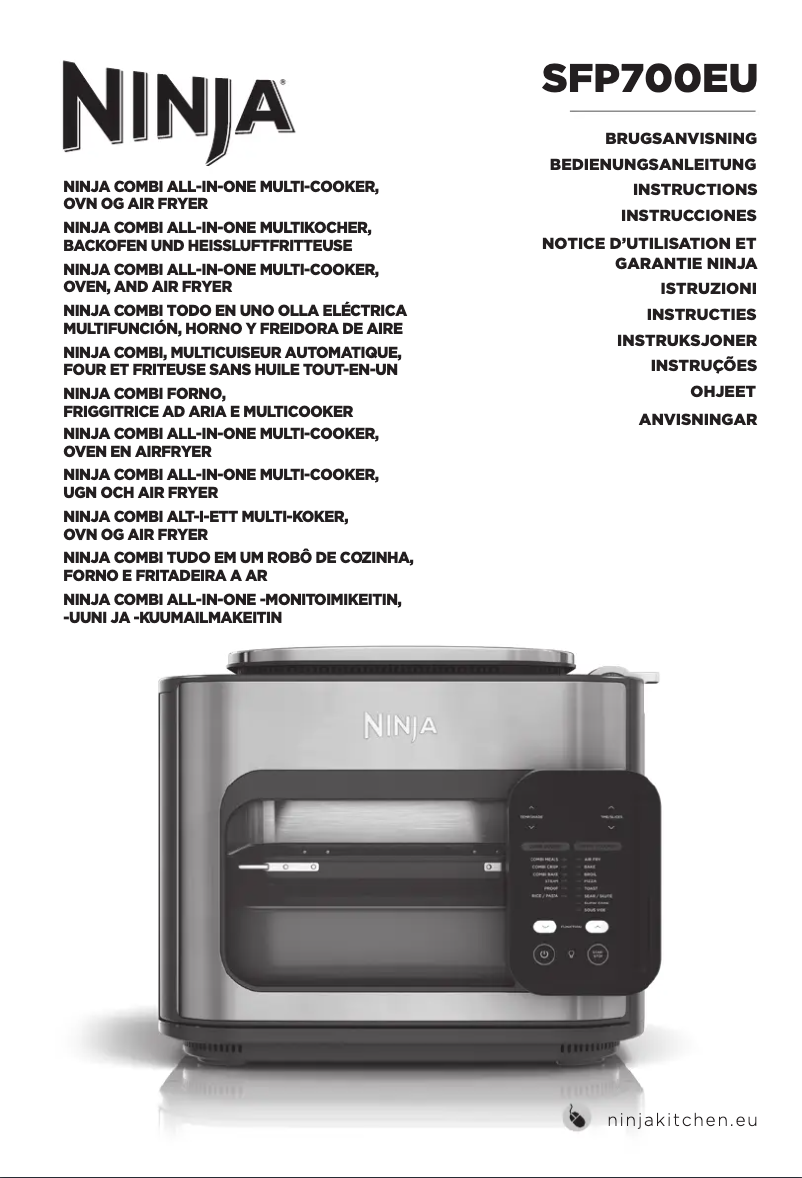 Page 1 of the manual User Manual Ninja SFP700EU