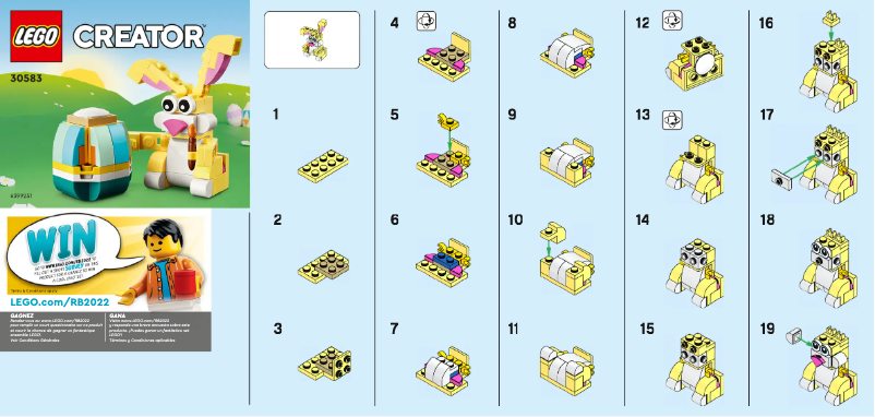 First page image of the manual for Creator 30583