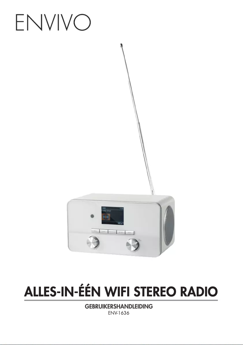 Image de la première page du manuel de l'appareil ENV-1636