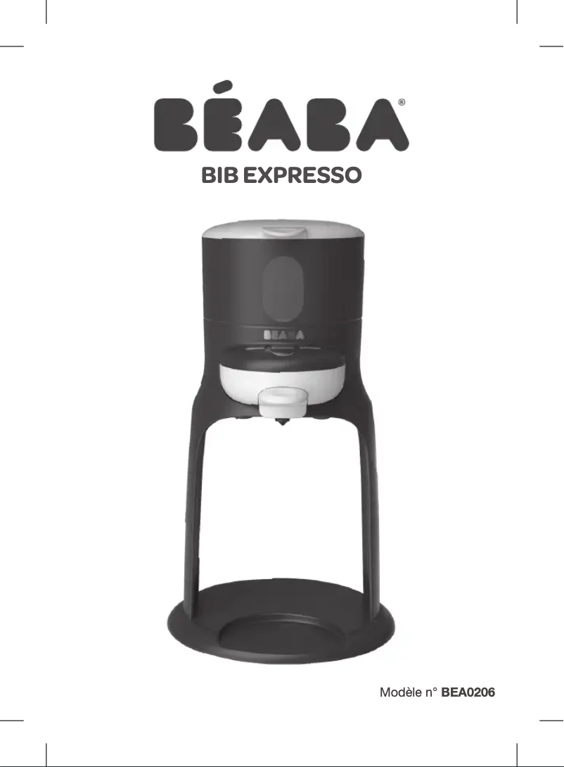 Page 1 of the manual User Manual Beaba BIB Expresso