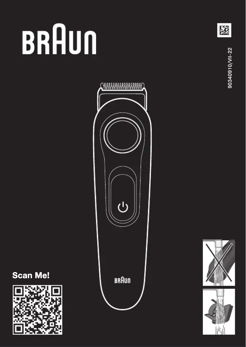 Page 1 of the manual User Manual Braun BT3420
