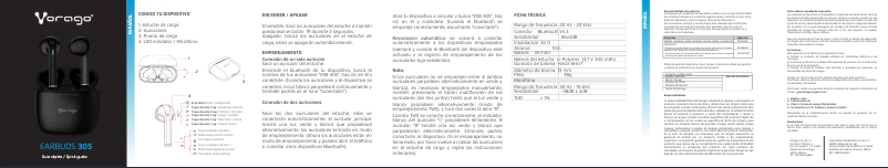 Page 1 of the manual User Manual Vorago ESB-305