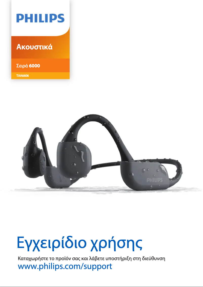 First page image of the manual for TAA6606