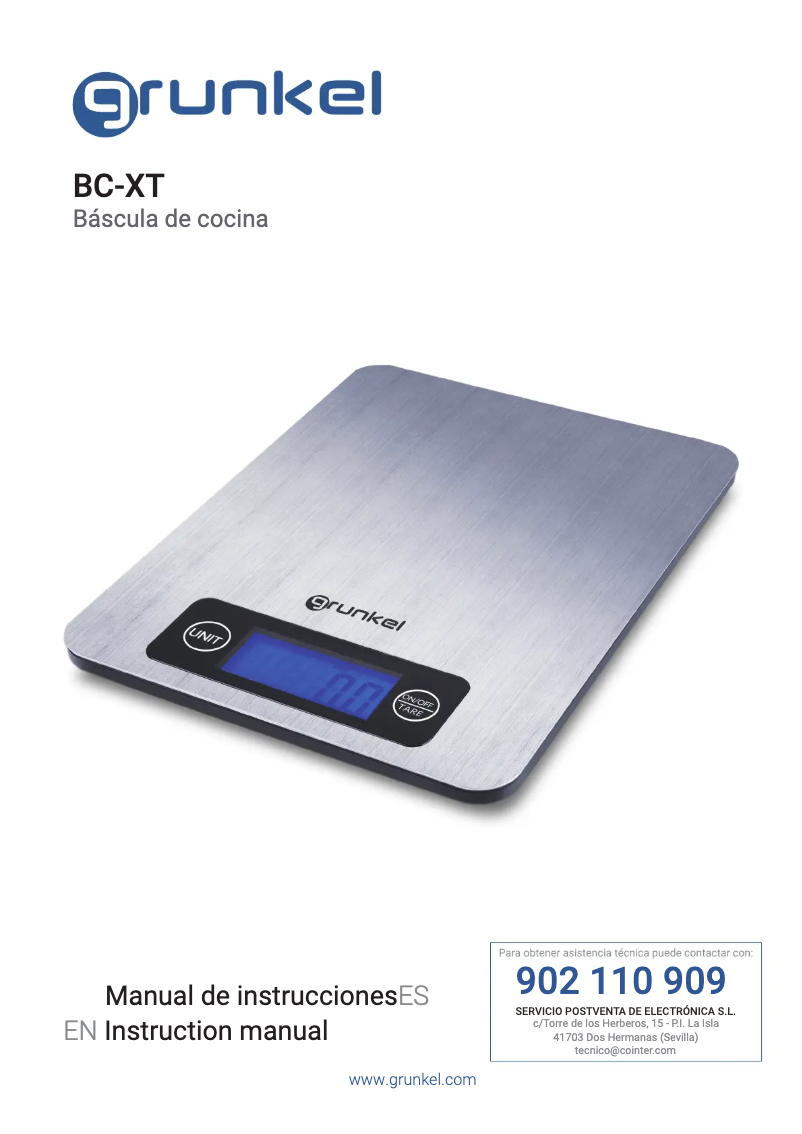 First page image of the manual for BCR-G01