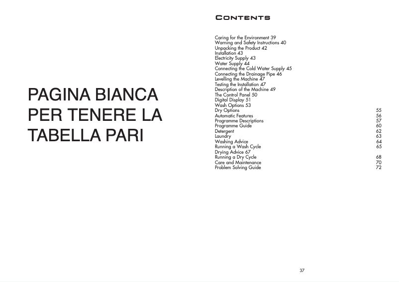 Page 1 of the manual User Manual Philco PWD14S