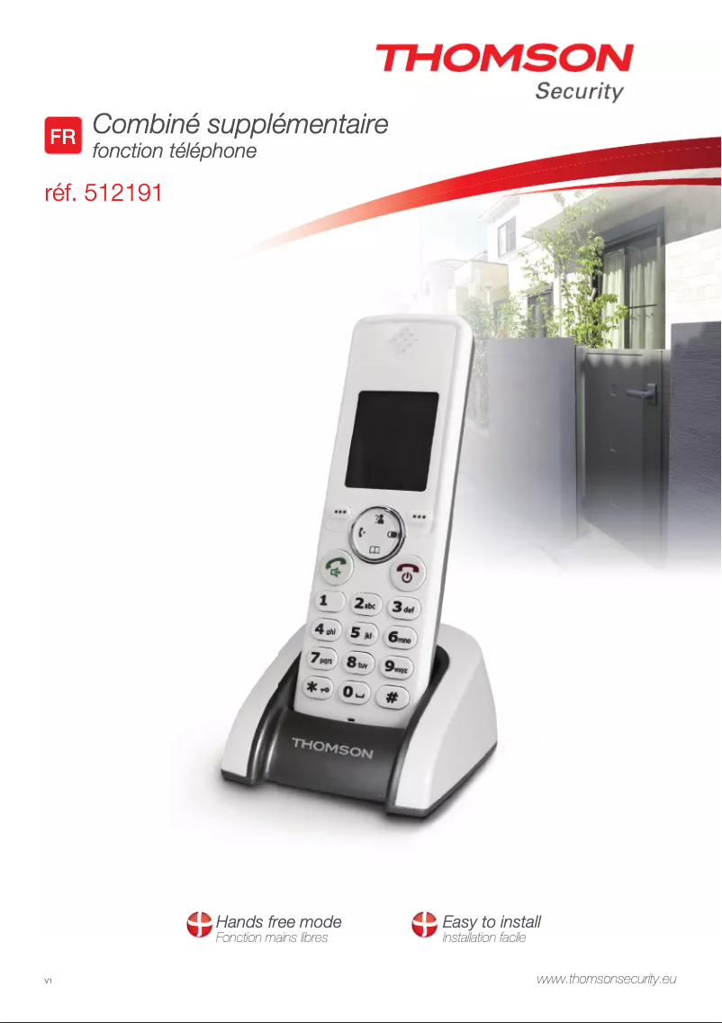 First page image of the manual for 512191