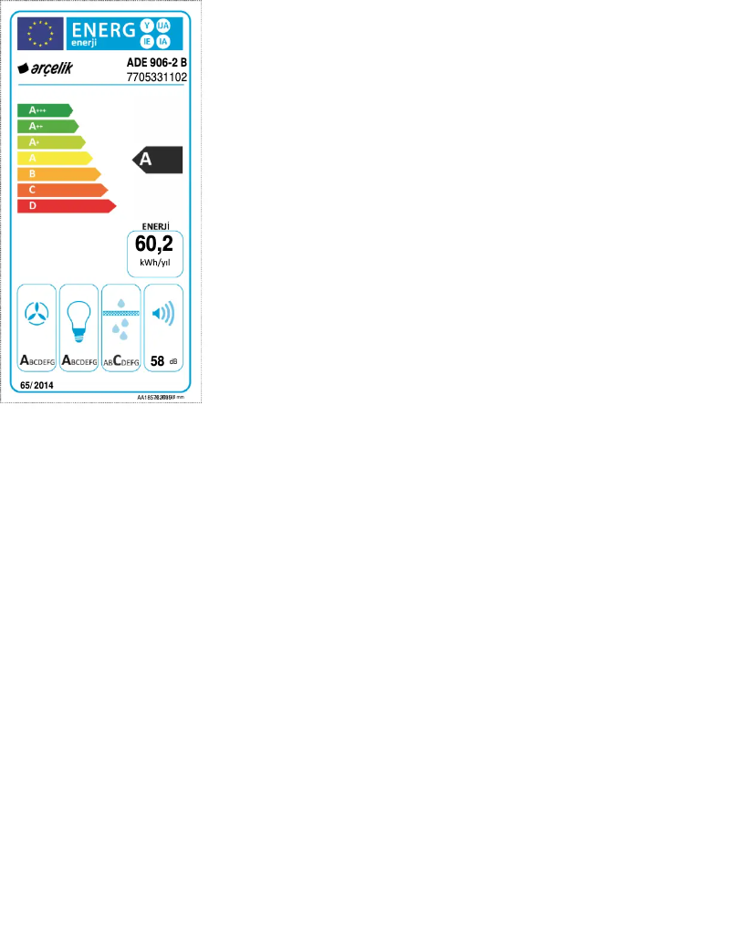 First page image of the manual for ADE 906-2 B