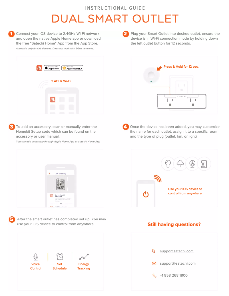 First page image of the manual for ST-HK2OAW-EU