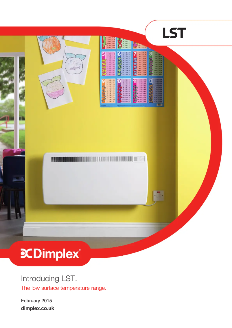 Page 1 of the manual Brochure Dimplex LSTS