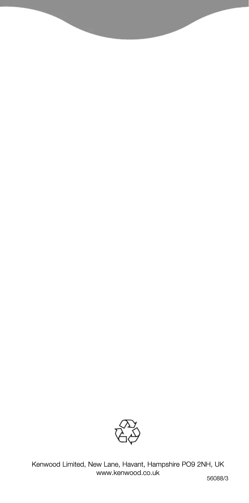 First page image of the manual for CM485