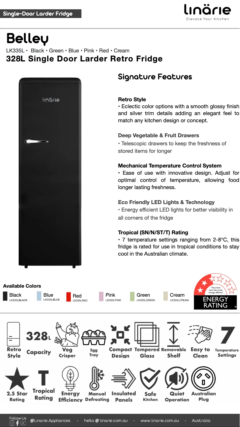 First page image of the manual for Belley LK335L